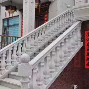成都 天然石材 阳台庭院护栏、栏杆