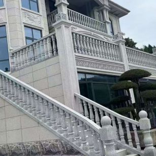 成都 芝麻白别墅，栏杆