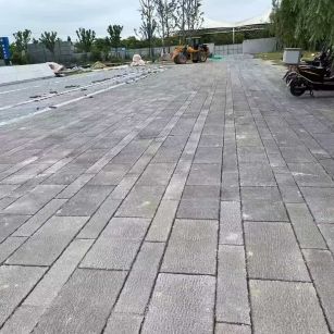 成都仿古石铺装效果