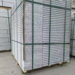 成都 芙蓉白3公分厚磨圆边、拉槽，楼梯踏步