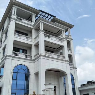 成都芝麻白别墅干挂效果展示