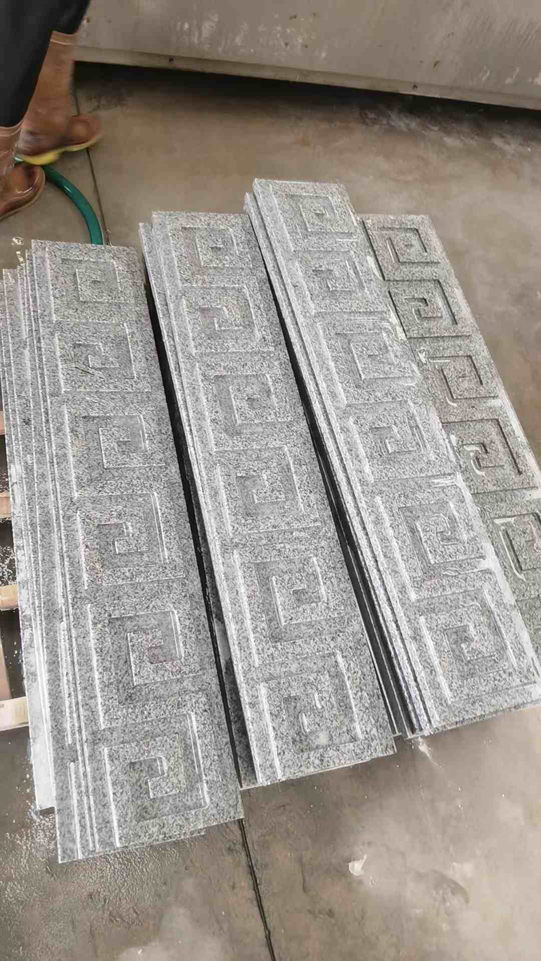 成都 别墅回纹线条，雕刻