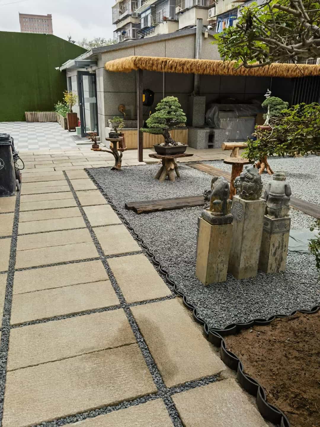 成都仿古石铺装效果