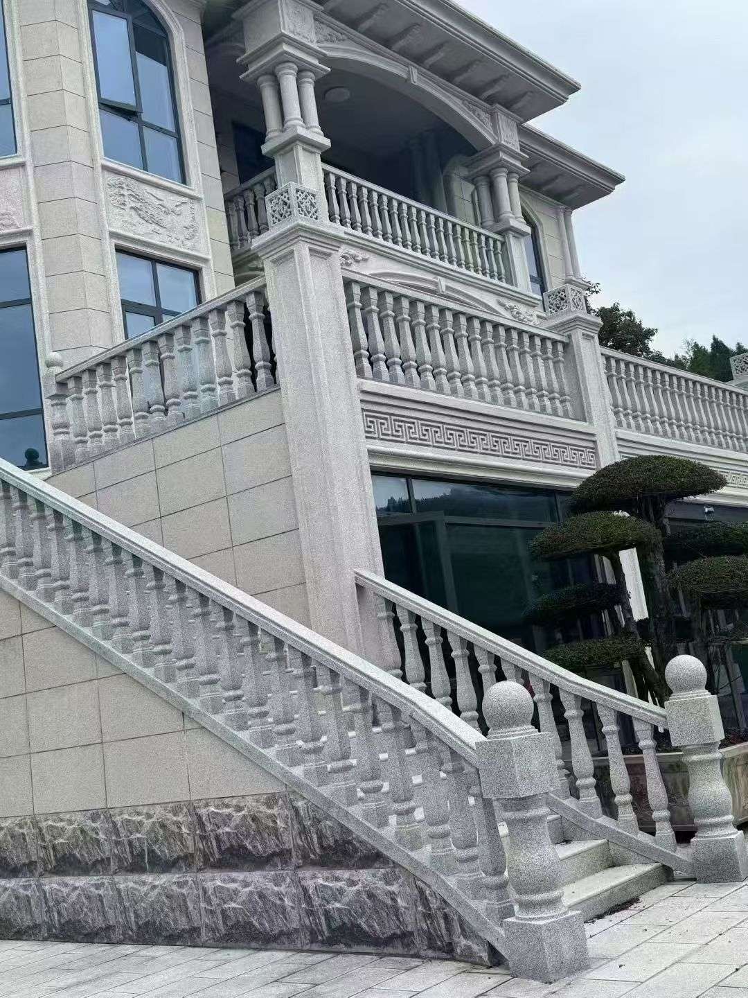 成都 芝麻白别墅，栏杆