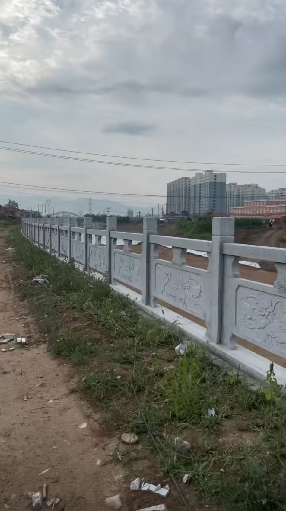 成都 石材河道栏杆