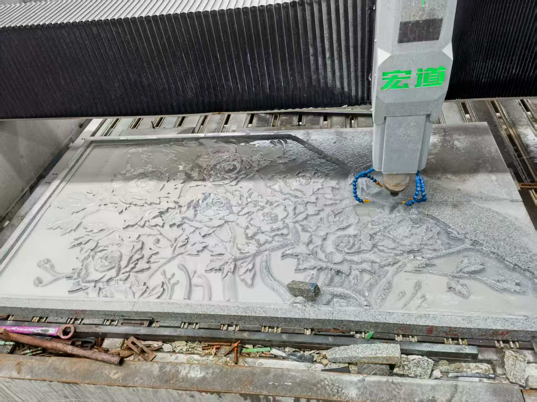 成都 别墅墙面石材雕刻